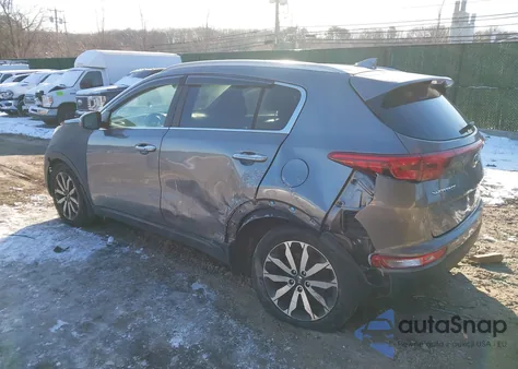 2017 Kia Sportage Ex z USA, uszkodzony, nr VIN KNDPN3AC9H7212621
